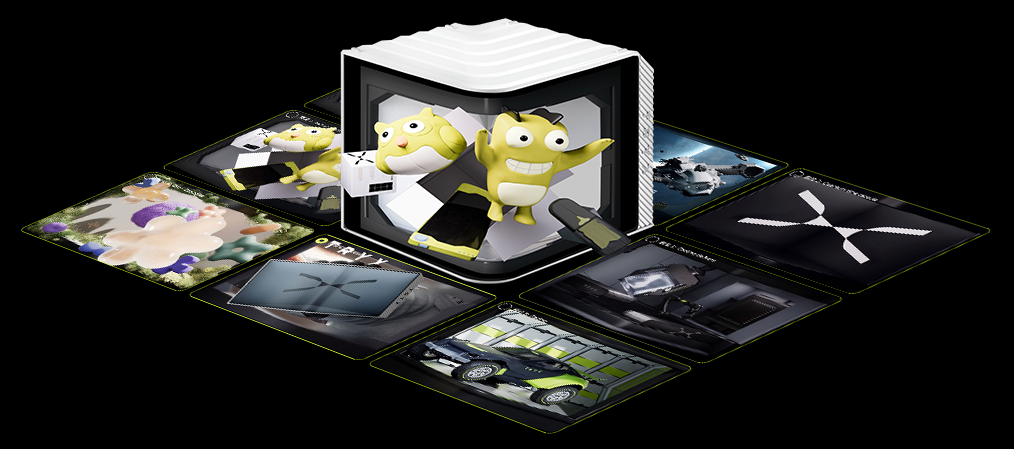 Official 3D Content Library