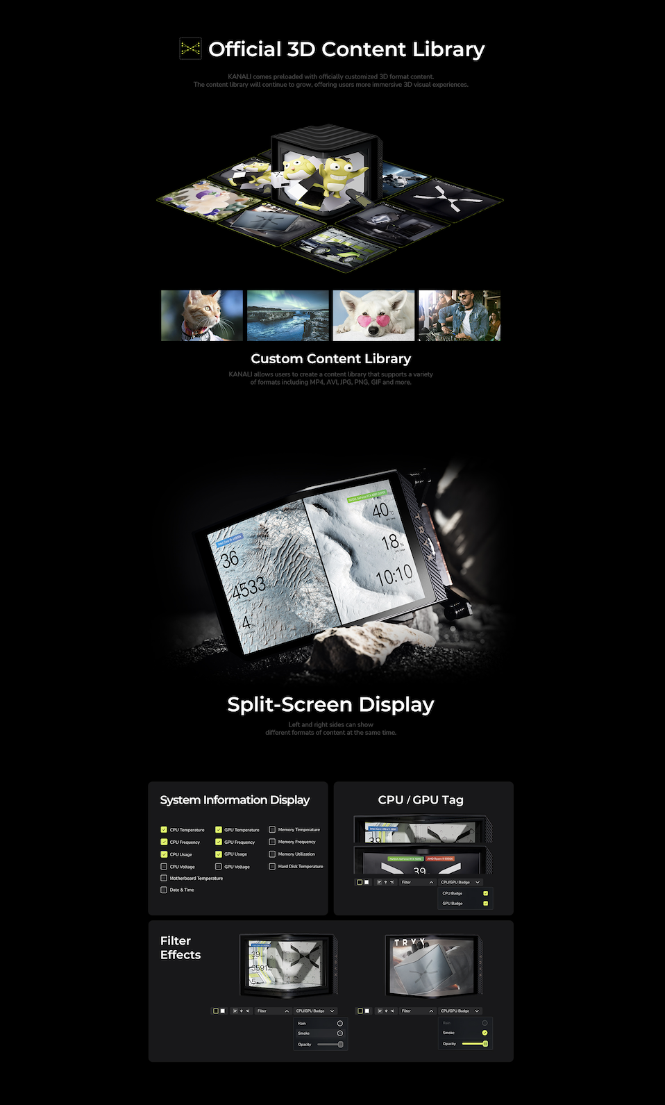 Custom Content Library