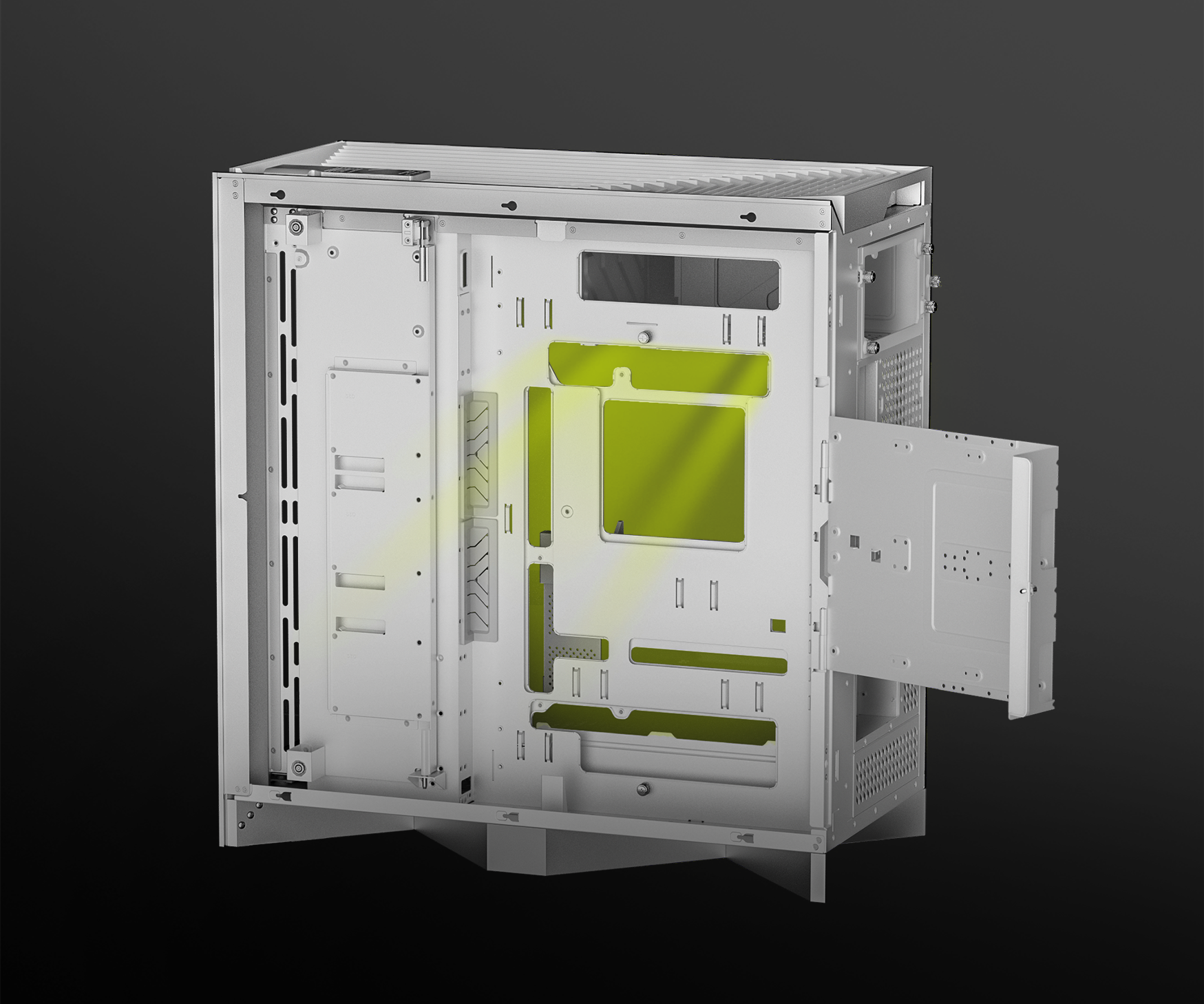 Supports
ATX BTF
M-ATX BTF